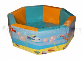 Бассейн восьмигранный с шелкографией - fgospostavki.ru - Тюмень