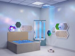 Комплект оборудования для сенсорной комнаты 6.2 м² - fgospostavki.ru - Тюмень