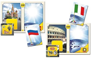 Настольно-печатная игра "Флаги стран мира 1. Европа" - fgospostavki.ru - Тюмень