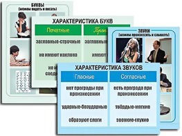 Модель-аппликация "Ступени к грамоте. Звуки и буквы русского языка" (ламинированная) - fgospostavki.ru - Тюмень