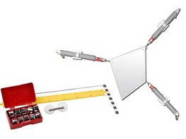 Набор для демонстраций по физике "Статика" (с магнитными держателями) - fgospostavki.ru - Тюмень