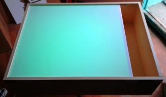 Планшет для рисования песком с RGB подсветкой (80х60 см) - fgospostavki.ru - Тюмень
