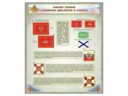 Стенд "Боевое знамя. Символы доблести и славы" - fgospostavki.ru - Тюмень