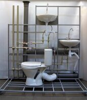 Учебный стенд «Система канализации многоквартирного дома» - fgospostavki.ru - Тюмень