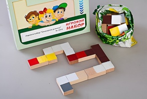 Игровой набор "Сенсорное домино" - fgospostavki.ru - Тюмень
