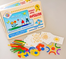 Игровой набор Фребеля "Узоры. Дымковская игрушка" (серия "Красота вокруг нас") - fgospostavki.ru - Тюмень