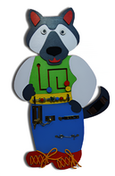 Бизиборд «Волчок-серый бочок» - fgospostavki.ru - Тюмень