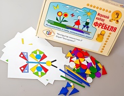Игровой набор Фребеля "Конструктор плоскостной-3" (Серия "Эксперимент") - fgospostavki.ru - Тюмень