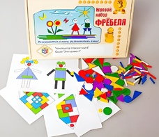 Игровой набор Фребеля "Конструктор плоскостной-4" (Серия "Эксперимент") - fgospostavki.ru - Тюмень