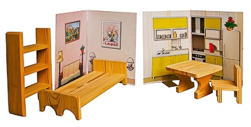 Игровой набор "Мебель" - fgospostavki.ru - Тюмень