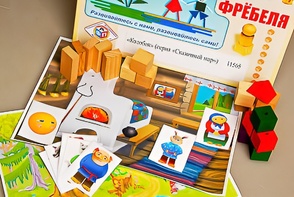 Игровой набор Фребеля "Колобок" (серия "Сказочный мир". Выпуск 1) - fgospostavki.ru - Тюмень