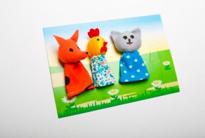 Пальчиковый театр "Кот, петух и лиса" - fgospostavki.ru - Тюмень
