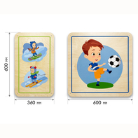 Набор стеновых панелей «Спорт - Путь к победе» - fgospostavki.ru - Тюмень