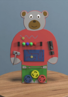 Бизиборд «Папа-медведь» - fgospostavki.ru - Тюмень