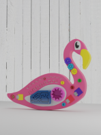 Бизиборд «Розовый фламинго» - fgospostavki.ru - Тюмень