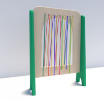 Дидактическая панель с цветными шнурочками - fgospostavki.ru - Тюмень