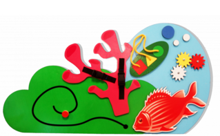 Бизиборд «Коралл» - fgospostavki.ru - Тюмень