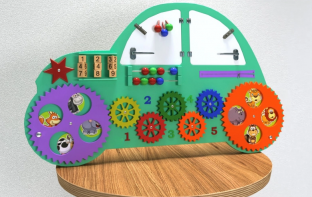 Бизипанель «Машинка» - fgospostavki.ru - Тюмень