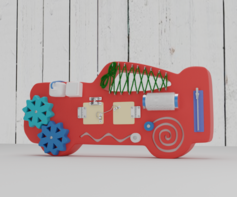 Бизиборд «Машинка» - fgospostavki.ru - Тюмень