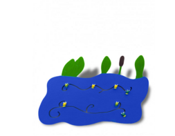 Тактильно-развивающая панель «Пруд» - fgospostavki.ru - Тюмень