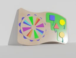 Тактильно-развивающая панель «Яркие краски» - fgospostavki.ru - Тюмень