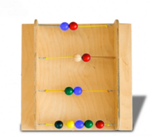 Тактильно-развивающая панель с текстурами и радужными шариками - fgospostavki.ru - Тюмень