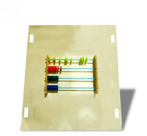 Тактильно-развивающая панель «Цветные счеты» - fgospostavki.ru - Тюмень