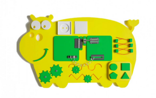 Бизиборд «Неуклюжий бегемот» - fgospostavki.ru - Тюмень