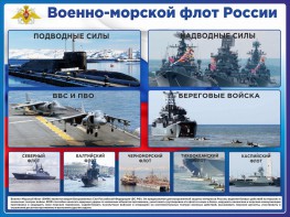 Стенд "Военно-морской флот России" - fgospostavki.ru - Тюмень