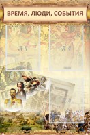 Стенд "Время, люди, события (классика)" - fgospostavki.ru - Тюмень