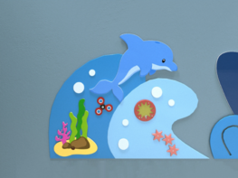 Бизиборд «Дельфин» - fgospostavki.ru - Тюмень