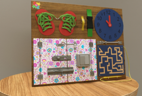 Бизиборд «Для девочек» - fgospostavki.ru - Тюмень